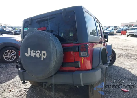 2011 Jeep Wrangler Unlimited Rubicon из США, поврежденный, VIN 1J4BA6H1XBL573750